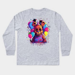 Freddy Fazbear's Ultimate Merch Kids Long Sleeve T-Shirt